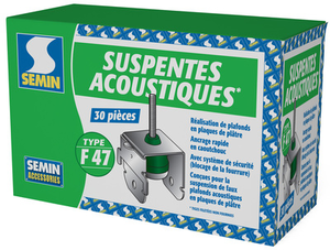 SUSPENTE ACOUSTIQUE BOITE DE 30